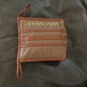 Pan Am 1980s First Class Leatherette Bag With Amenities NEW